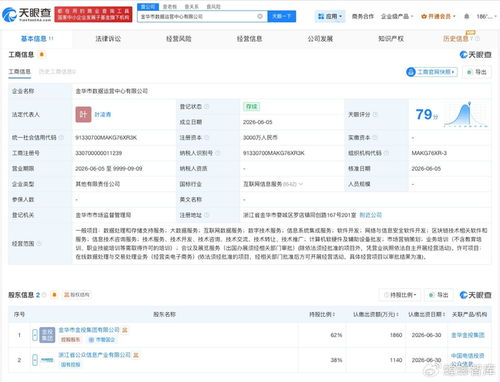 中國電信等聯合成立金華市數據運營中心，助力數據處理與存儲新飛躍